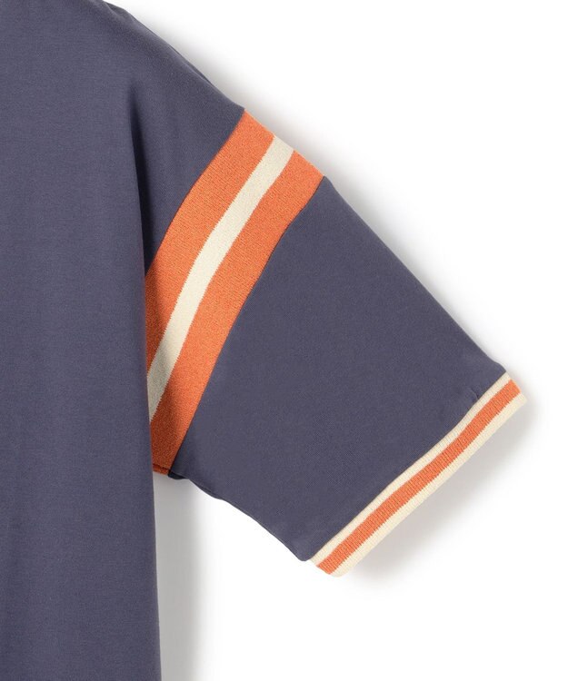 J.PRESS MEN 【WEB・一部店舗限定】IVY Ringer T-shirt ネイビー系