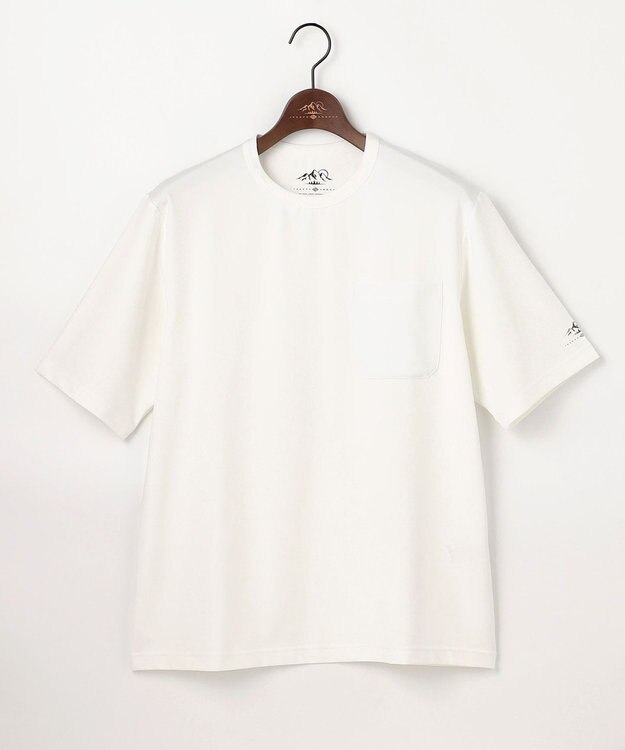 JOSEPH ABBOUD MOUNTAIN 【太陽光熱をコントロールする高機能素材】SOLAMENT ベア天竺Tシャツ ホワイト系