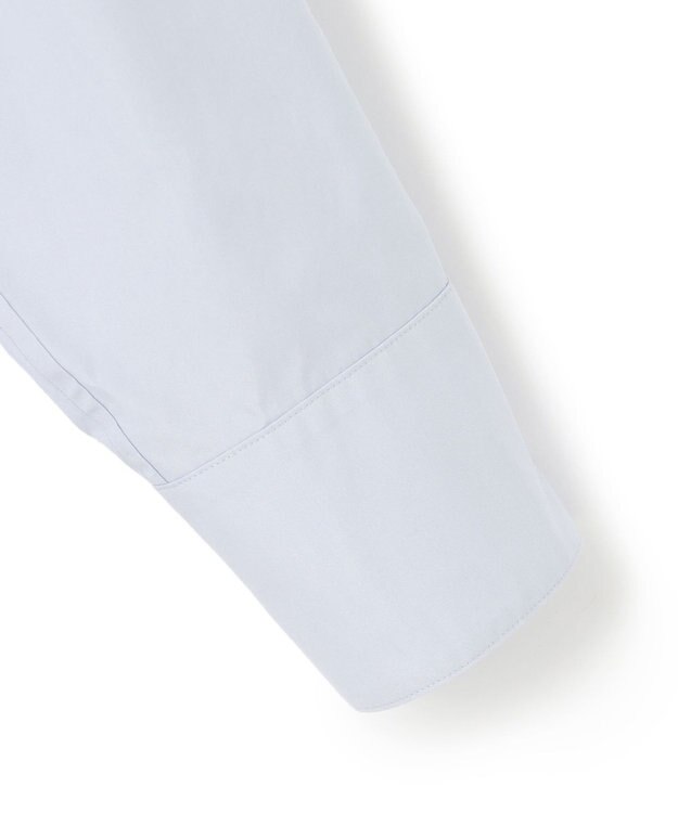 23区 L CANCLINI スカーフ ディテール シャツ サックス