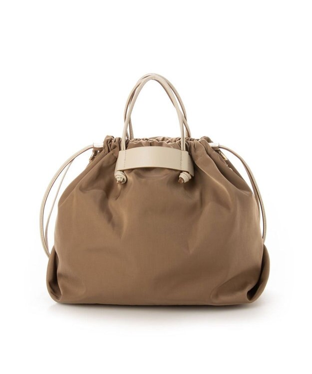 UNBILLION kakatoo ナイロンドローストリング3wayトートバッグ LBR