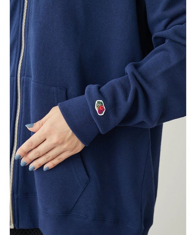 Green Parks ■ＦＲＵＩＴ　ＯＦ　ＴＨＥ　ＬＯＯＭ　ロゴパーカー Navy