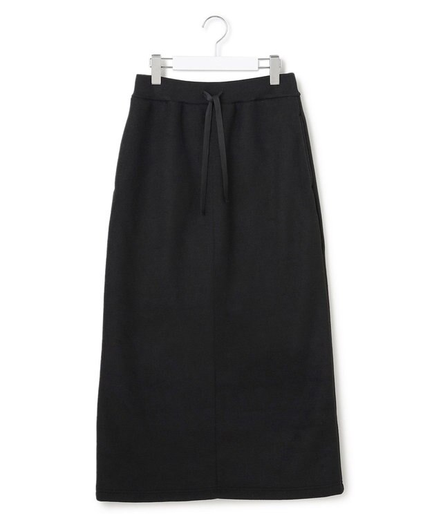 J.PRESS YORK STREET 【WOMEN】NEEDLE JERSEY リラックスタイトスカート ブラック系