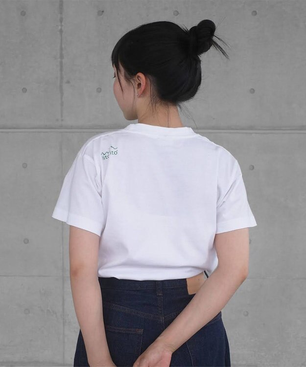nitorito 【UNISEX】kamoshika Tシャツ navy
