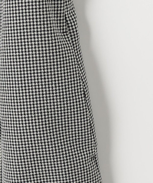 ANY SIS L 【2WAY】ジレラップ ワンピース モノトーンギンガム