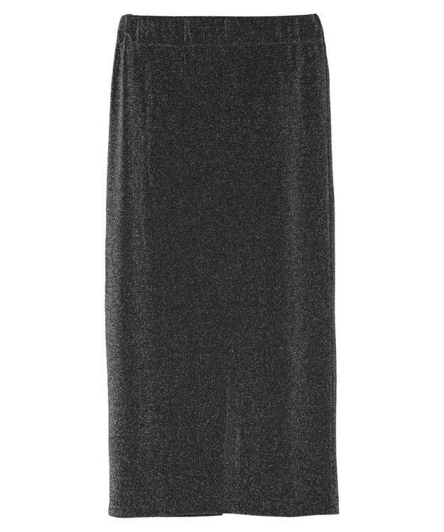 Green Parks ・Ｐｅｔｉｔ　Ｆｌｅｕｒ　ラメナロースカート Black