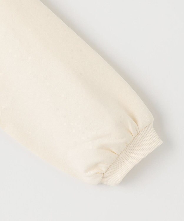 ANY KIDS フード付き ダンボール トレーナー エクリュ