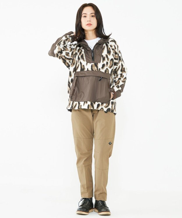 JOSEPH ABBOUD MOUNTAIN 【UNISEX】アニマルカモフラージュ ブルゾン ダークブラウン系6