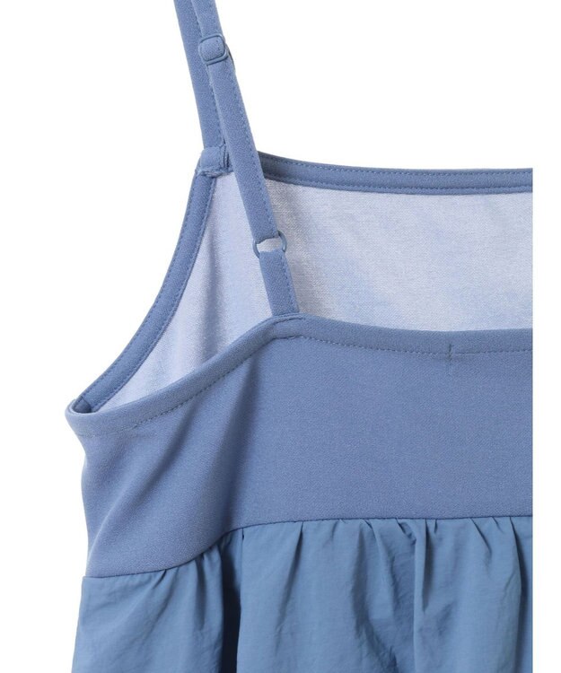 Green Parks armonia.ペプラムキャミワンピース Gray