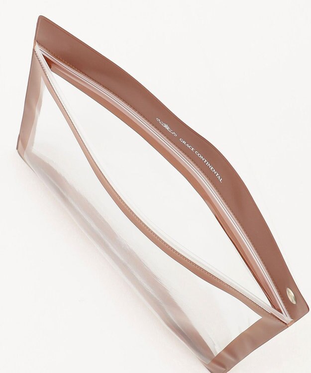 GRACE CONTINENTAL Fabricマルシェbag2 ブルー