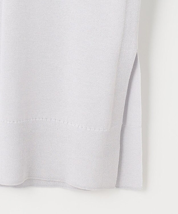 ANY SIS S 【洗える】ドルマンスリーブロング カーディガン ライトグレー