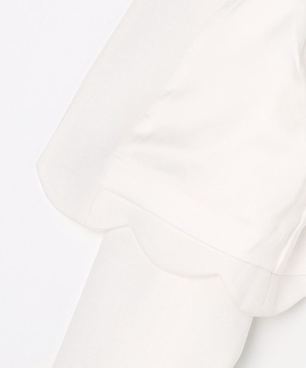 ANY KIDS 【2点セット】リボンボレロジャケット+シフォンプリーツ ワンピース ラベンダー