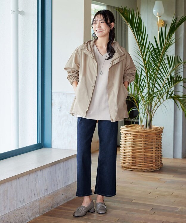 Tiaclasse 【洗える】【ふわもち美すふれ】フレアシルエットカットソー エクリュ