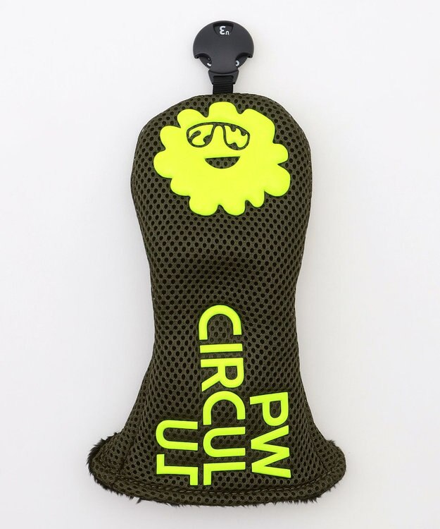 PW CIRCULUS 【25秋冬 新色追加！】【UNISEX】メッシュヘッドカバー ゴルフ カーキ系