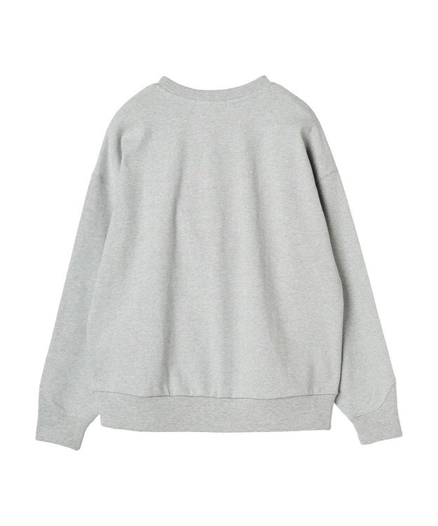 AMERICAN HOLIC 発泡ロゴポンチプルオーバー Light Gray Mixture