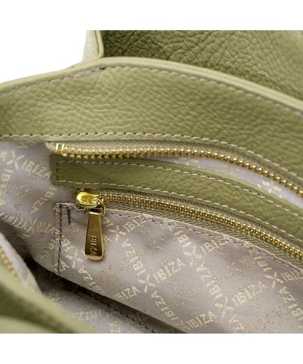 IBIZA イニシオ　牛革　ショルダーバッグ モカ