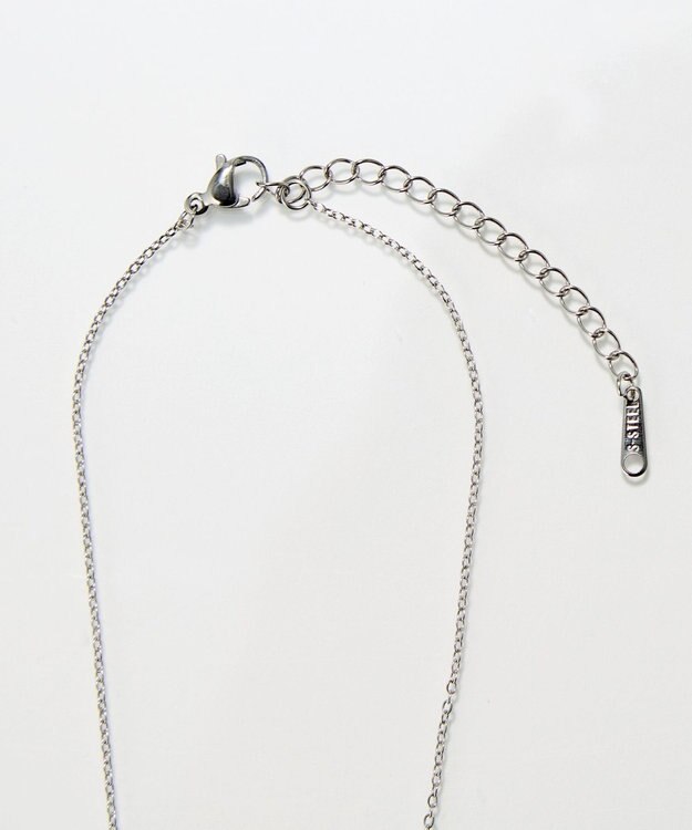 Phoebe 〈金属アレルギー対応〉グロッシーミニホースシューネックレス　シルバー　ステンレス/馬蹄/蹄鉄/ラッキーモチーフ/ギフト/プレゼント シルバー