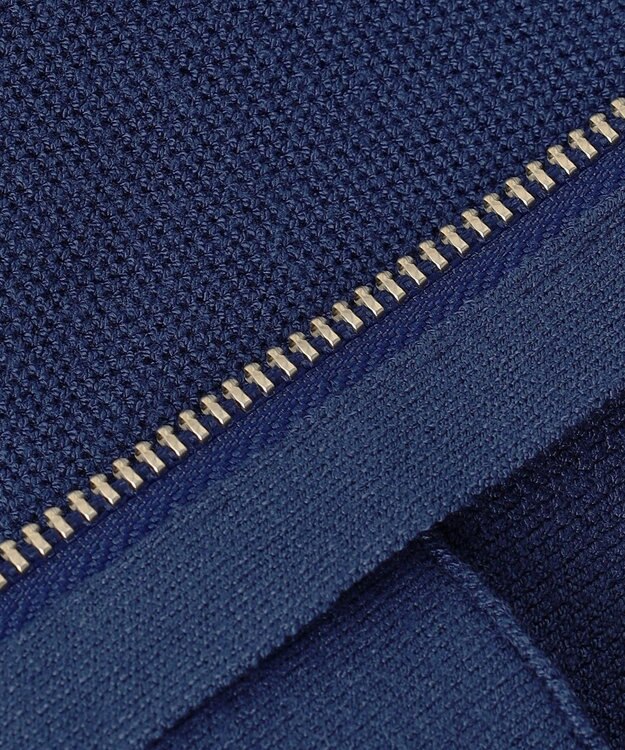 J.PRESS MEN 【KING SIZE】【ストレッチ性 / イージーケア】【FLEX YARN】フルジップニットカーディガン ブルー系