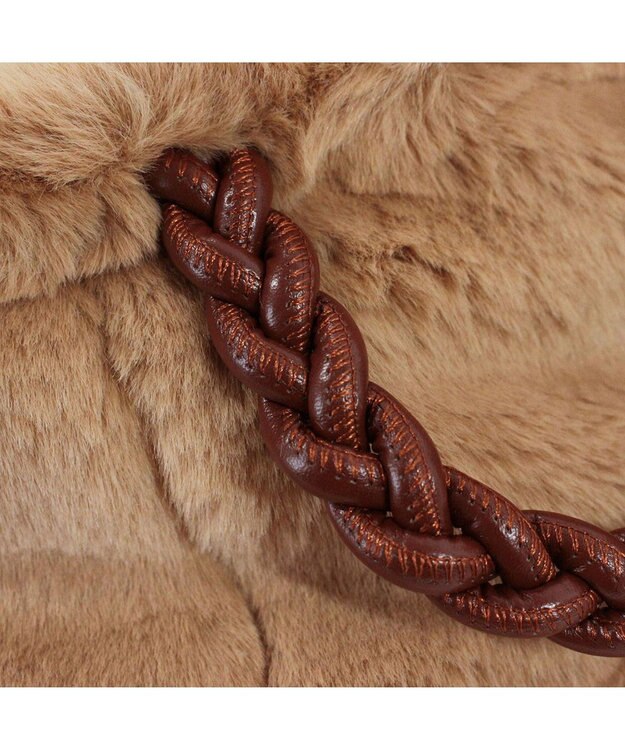 ROOTOTE 1262【エコファートート】LT.デリ.ファーバスケット-A 03：モカ