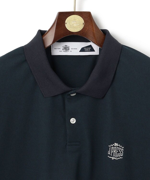J.PRESS MEN 【SALVAGE PUBLIC  Kolepa×J.PRESS】ポロシャツ ネイビー系