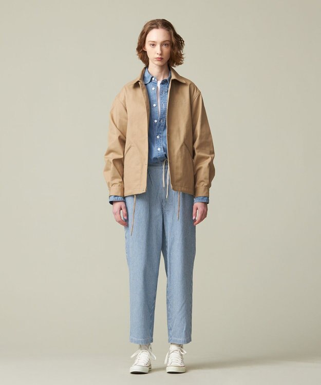 J.PRESS YORK STREET 【UNISEX】UNIVERSAL OVERALL×YORK STREET コーチジャケット ベージュ系