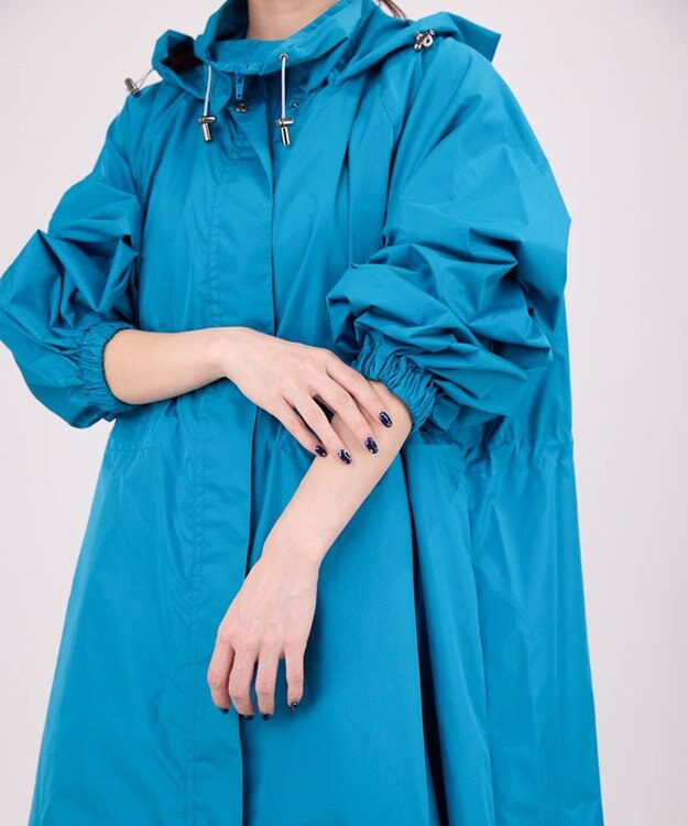 AURORA 【 JILL STUART（ジル スチュアート）】収納袋付きレインコート ターコイズ