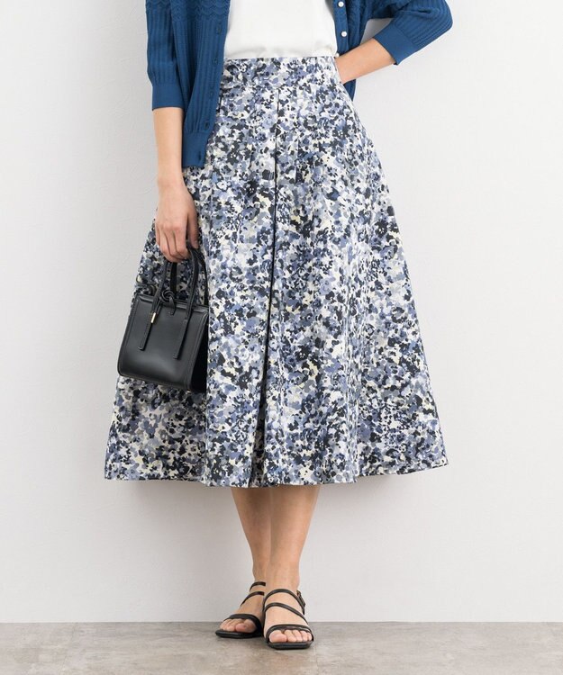 ONWARD Reuse Park 【組曲】スカート春夏 ブラック