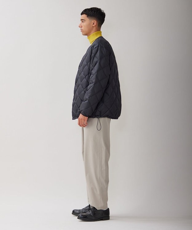 UNFILO 【MEN】UNFILO × TAION キルティングブルゾン ブラック系