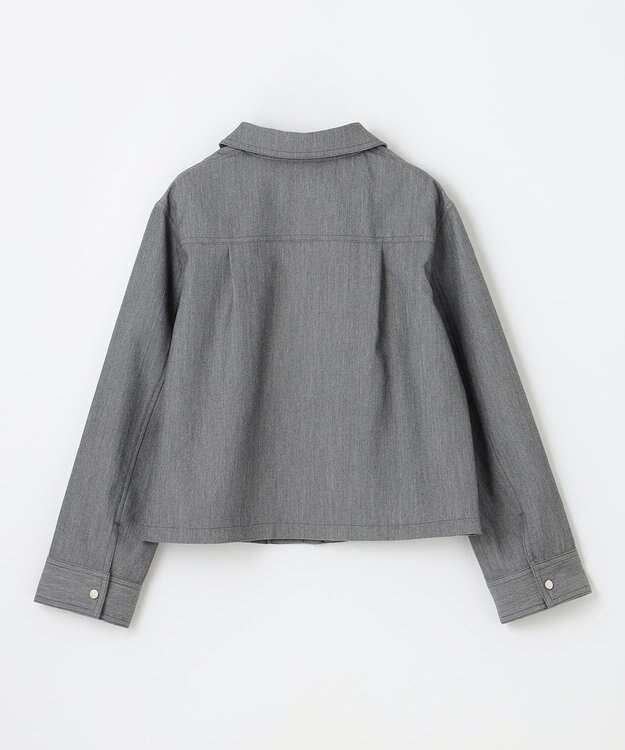 組曲 KIDS 【110-140㎝】リボンポケット ジャケット グレー