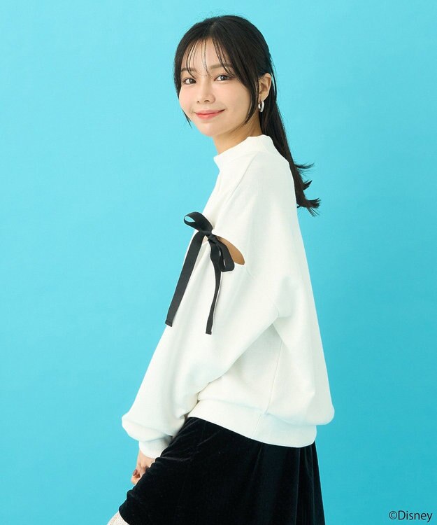 earth music&ecology ふしぎの国のアリス／スリットリボンスウェット White