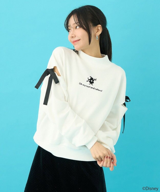 earth music&ecology ふしぎの国のアリス／スリットリボンスウェット White