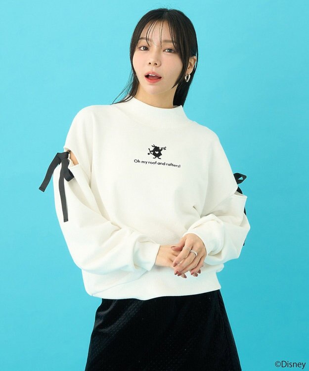 earth music&ecology ふしぎの国のアリス／スリットリボンスウェット White