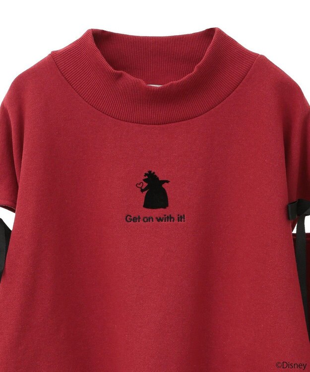 earth music&ecology ふしぎの国のアリス／スリットリボンスウェット Red