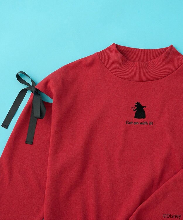 earth music&ecology ふしぎの国のアリス／スリットリボンスウェット Red