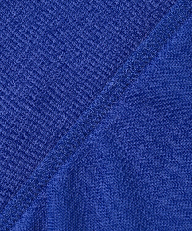 PW CIRCULUS 【MEN】スポーティーリブポロシャツ ゴルフ ブルー系