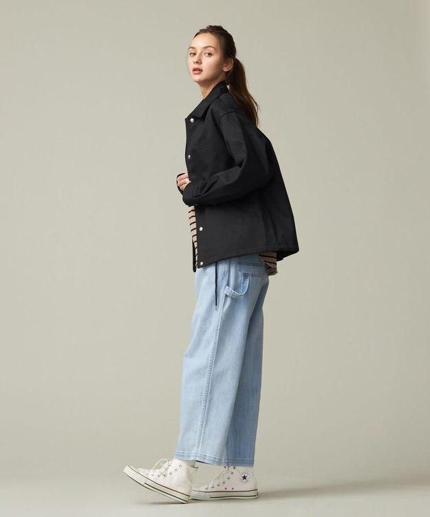 J.PRESS YORK STREET 【UNISEX】UNIVERSAL OVERALL×YORK STREET コーチジャケット ブラック系