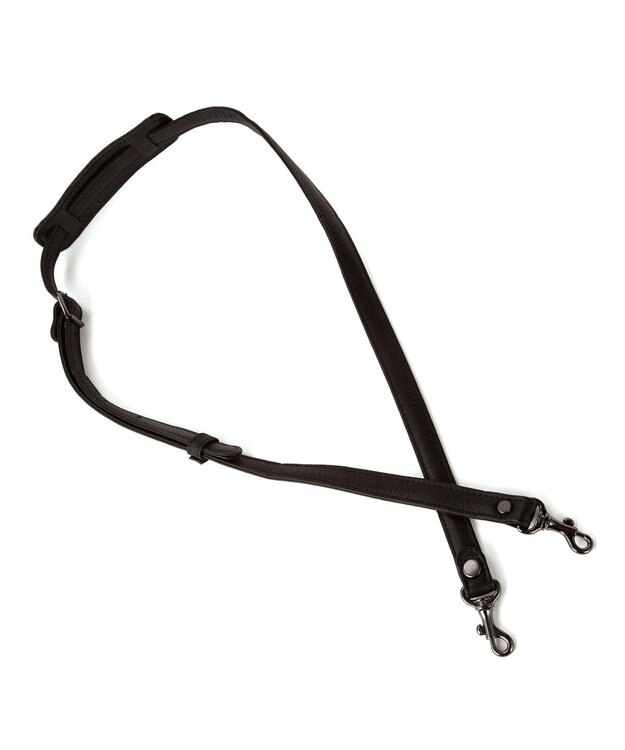 ACE BAGS & LUGGAGE LO HOMME PRESSE アルカイックソフト 本革 縦型ショルダーバッグ 小 71782 ロ・オム・プレッセ ブラック