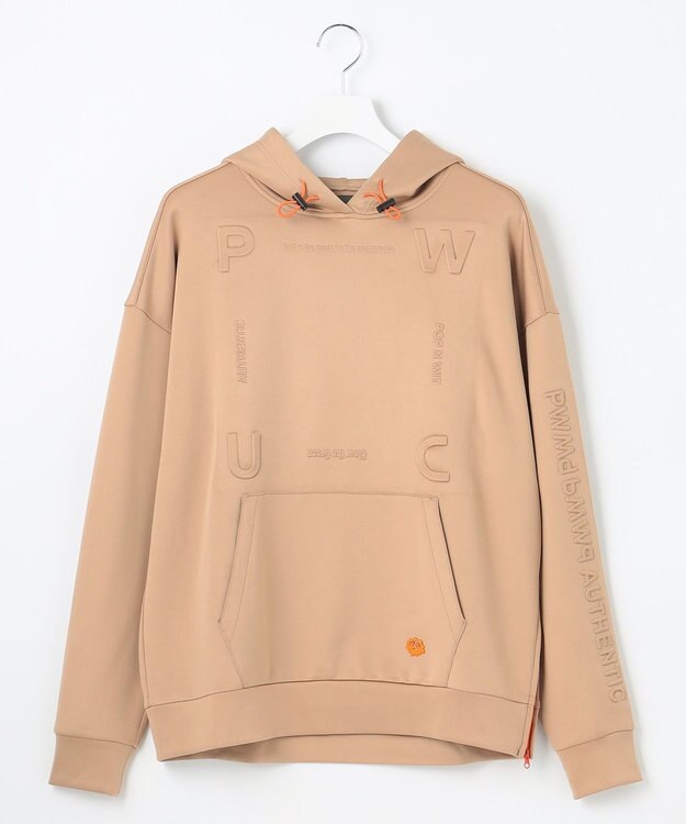 PW CIRCULUS 【MEN】 デタッチャブルフーディー ベージュ系