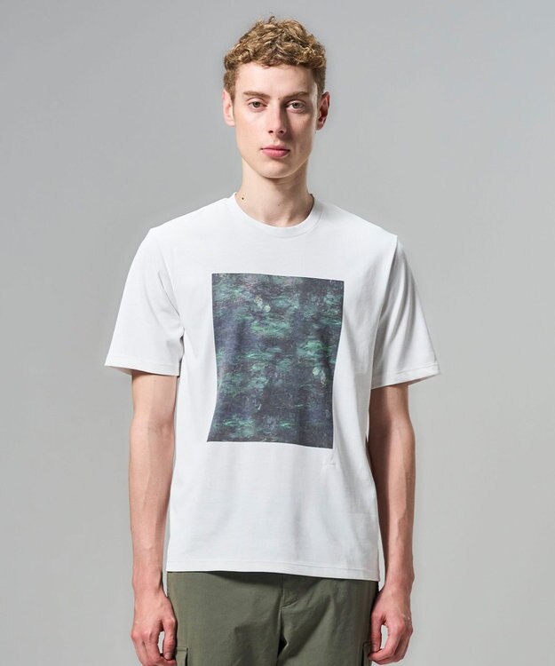 JOSEPH HOMME 【新柄】インプレッションアートＴ　クルーネックTシャツ グリーン系3