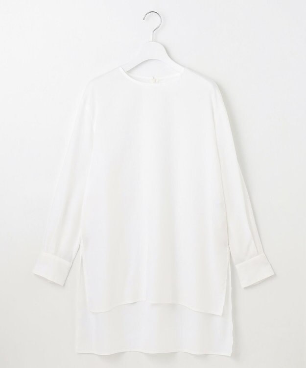 自由区 【SHIHOさん着用・洗える】SOMELOSチュニック ブラウス オフ