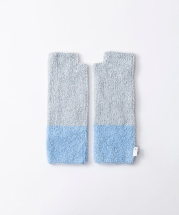 TRICOTE バイカラーアームウォーマー 95GRAY