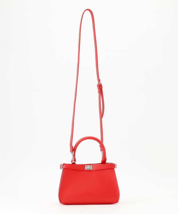 ICB 【2WAY】マイクロショルダー バッグ レッド系