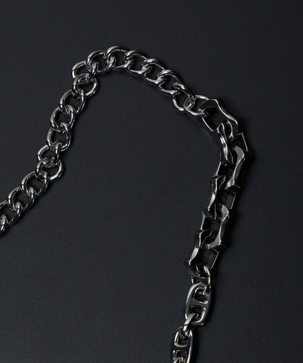 WEGO Mミックスチェーンネックレス 柄2