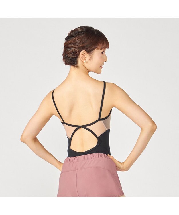 Chacott キャミソールレオタード ブラック