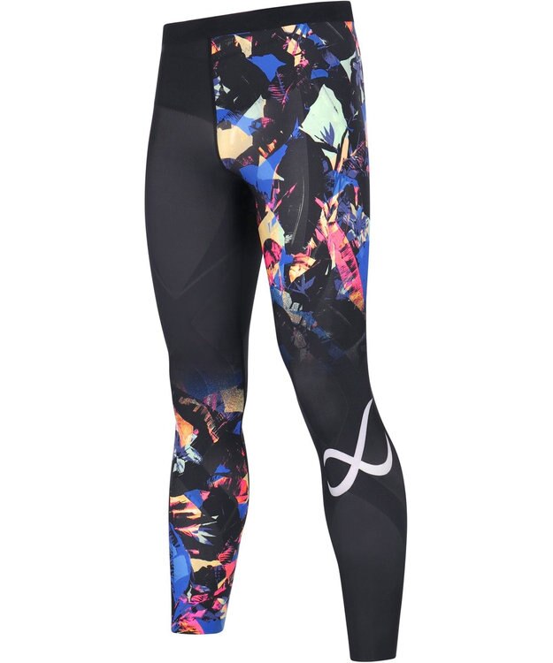 CW-X 【MEN】 スポーツタイツ 下半身フルサポート ジェネレーターモデル2.0 吸汗速乾 抗菌防臭 HZO699 /ワコール グレイッシュブルー