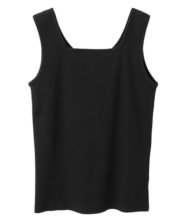 Green Parks 前後２ＷＡＹ　リブタンクトップⅡ Black