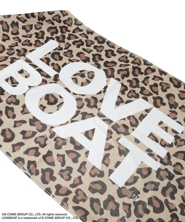 Green Parks ■ＬＯＶＥＢＯＡＴ　レオパードビーチタオル Leopard