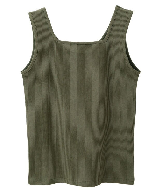 Green Parks 前後２ＷＡＹ　リブタンクトップⅡ Khaki