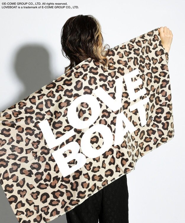 Green Parks ■ＬＯＶＥＢＯＡＴ　レオパードビーチタオル Leopard