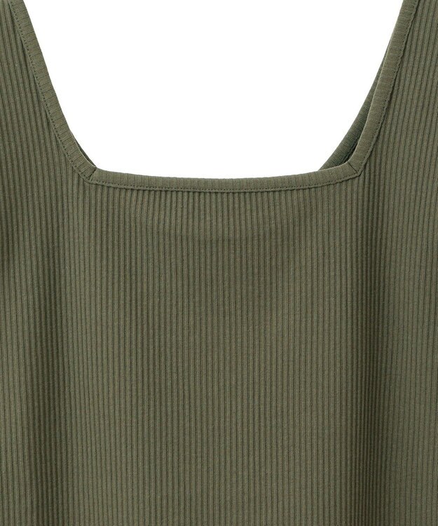 Green Parks 前後２ＷＡＹ　リブタンクトップⅡ Khaki