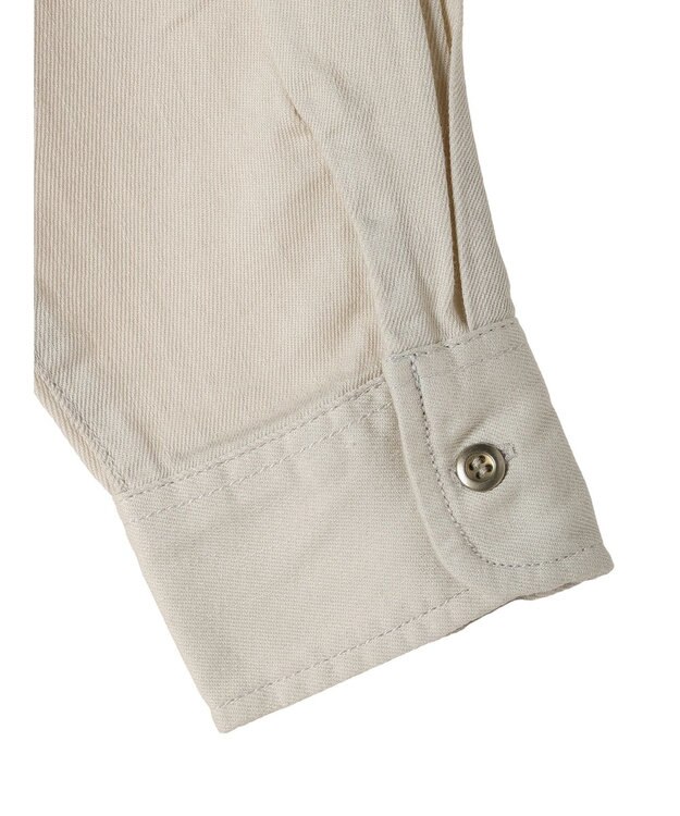 AMERICAN HOLIC ツイルＷポケットＡラインワンピース Ivory